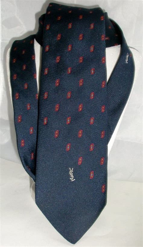 yves saint laurent necktie|yves saint laurent tie vintage.